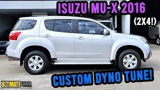 Isuzu MU-X on the dyno for a custom tune! HUGE TORQUE GAINS!!!