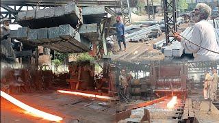 Amazing Manufacturing Process Making of iron Rod Arun Steel in Factory | Ahmad Bhola