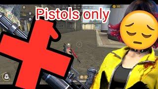 Free Fire Battle royale, but pistol only... | Merko