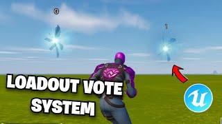 How To Create A Loadout Vote System In UEFN For Fortnite With Verse