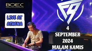 DJ FREDY LIVE AT ATHENA 4 SEPTEMBER 2024 MALAM KAMIS