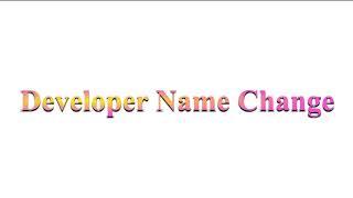 How to Change Your Google Play Developer Name - Google Play Developer Console