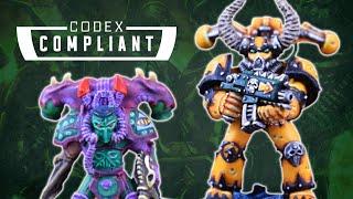 Chaos Space Marine Model Retrospective - Codex Compliant