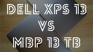 Dell XPS 13 vs MBP 13 w/ touchbar