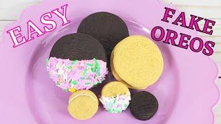 FAKE BAKE OREO COOKIES DIY + How To Make Your Own Cheap And Easy Silicone Mold