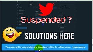 how to unsuspend a twitter account || twitter account recovery 