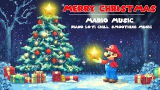 MARIO MUSIC : Best Christmas Piano Music | Calm, Relax, Healing Music 