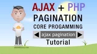 Ajax Pagination Tutorial PHP MySQL Database Results Paged With JavaScript