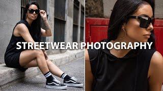 Womens STREETWEAR PHOTOGRAPHY BTS - Canon EOS R