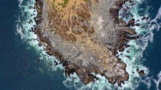 Punta de Tralca, Región de Valparaíso, Chile  | reel 4K 30fps | aerial drone video