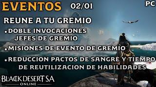 BLACK DESERT SA | EVENTOS | DOBLE INVOCACION JEFES DE GREMIO | MISIONES DE GREMIO | BDO Español | PC