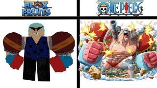 Blox Fruit Bosses Vs One Piece Characters 