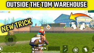 PUBG MOBILE LITE OUTSIDE THE TDM WAREHOUSE || NEW SECRET TRICK || 100% WORKING WITH PROOF