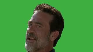 Negan Easy Peasy Lemon Squeezy Green Screen