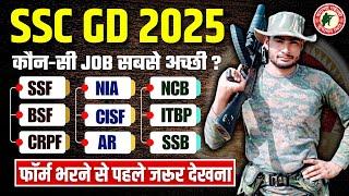 कौन सी फोर्स सबसे अच्छी है ? SSC GD BEST FORCE | JOB PREFERENCE | SSC GD NEW VACANCY 2024-25 #sscgd