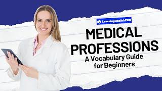 ‍️ Medical Professionals Types: Vocabulary Guide for Beginners #medicalprofessionals #medicine