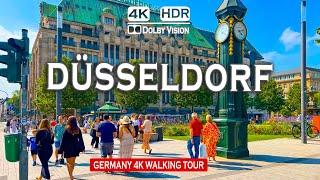 Düsseldorf | Germany Walking Tour in 4K 60fps HDR