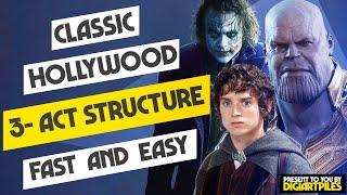 Classic Hollywood Film Structure | The Beginner's Guide to Three-Act Structure