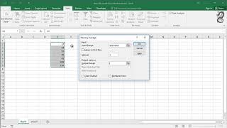 How to Create a Moving Average in Excel