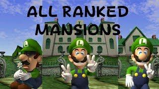 Luigi's Mansion - All Ranked Mansions