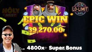 Holy Heist - 4800X Super Bonus Win - Hacksaw Gaming Slot