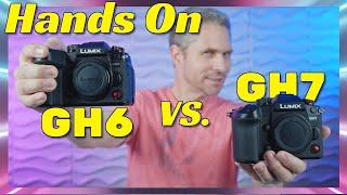 Lumix GH6 vs Lumix GH7 | Hands On Comparison - Which camera is right for you? #newcamera #gh7 #gh6