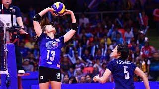 Amazing Volleyball Duo | Nootsara Tomkom & Pleumjit Thinkaow (HD)