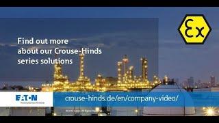 Eaton's Crouse Hinds Explosion Protection