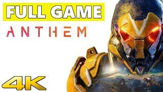 Anthem Full Walkthrough Gameplay - No Commentary 4K (PC Longplay)