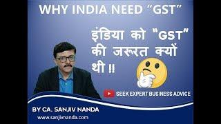 PART  2 WHY DID INDIA NEED GST TAX !! By CA.Sanjiv Nanda