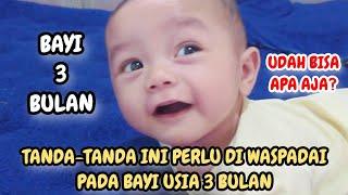 PERKEMBANGAN BAYI 3 BULAN