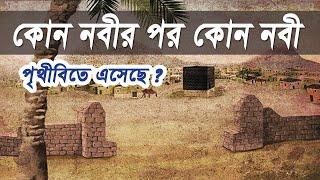 কোন নবীর পর কোন নবী পৃথিবীতে এসেছে? কি ? কেন? জানতে হবে,History of All Prophets of Allah,abanitv