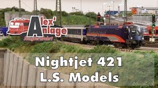 H0 Modellbahn - LS Models Nightjet 421