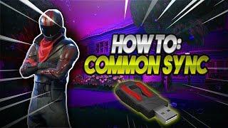 How to Setup Common Sync - Fortnite