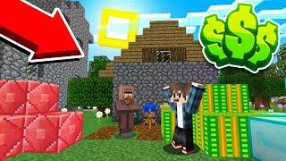 Житель случайно выбросил ЭТО в Майнкрафт | Миша Аниматор в Minecraft