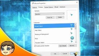 HOW TO CHANGE YOUR CURSOR ON WINDOWS 10 (No installation!)