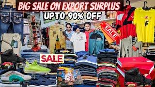 Sale on Export Surplus  | Upto 90% Off | Delivery All Over World  | T-shirts | Jeans |Shoes & More