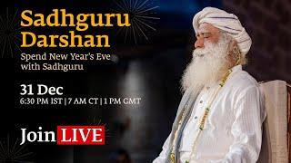 Sadhguru Darshan on New Year's Eve – Live on 31 Dec | 6:30 PM IST, 7 AM CT, 1 PM GMT