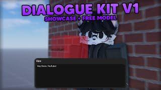 Dialogue Kit V1 // Roblox Showcase + Free Model!