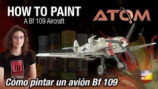 How To Paint a Bf 109 Aircraft/Cómo pintar un avión Bf 109