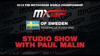 MXGP of Sweden Studio Show w/ Gautier Paulin, Christophe Charlier & Sylvain Geboers