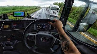 POV DRIVING TRUCK ON REIN RELAX  ADRIAN COX UK