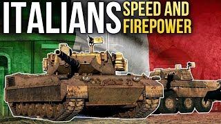 Italian ground forces: speed and firepower / War Thunder