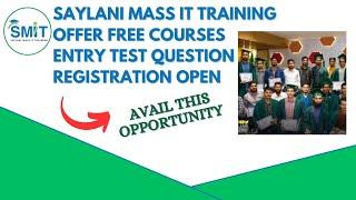 Saylani Mass IT Training Offer Free Computer Courses