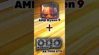 AMD Ryzen 9 + Radeon RX 7900XTX  + 4k ULTRA graphics = (set 1) #gaming #fps #pc