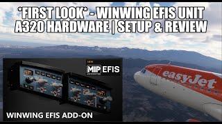 *FIRST LOOK* - New WinWing EFIS Unit | Capt & FO Pack A320 Harware