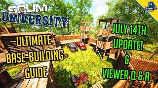 SCUM University: ULTIMATE Base Building Crafting Guide [NEW UPDATE #3]