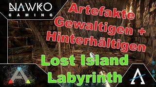 ARK Lost Island Labyrinth - Artefakt des Gewaltigen & Hinterhältigen