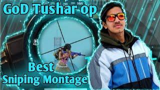 PART-1 | GoD Tushar op | Best Sniping Montage Video