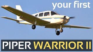 Piper PA 28 Cherokee Warrior II | Your first piper Cherokee | General aviation |  Student pilot